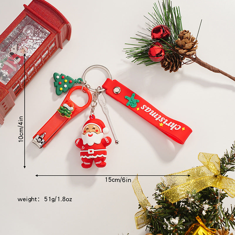 Wholesale Christmas Cartoon Keychains